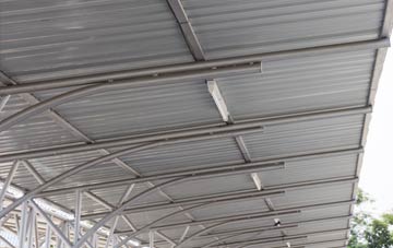 installing Crosby Court metal roofing